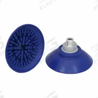 SCHMALZ Vacuum Pad Assembly: Flat, G3/8 in, 89 mm Pad Dia, NBR, Blue, 60 A, SAF (MPN 10.01.01.11115). Key specifications — attr1019101: 10.01.01.11115; attr1019103: SCHMALZ; attr1019107: 60 A.