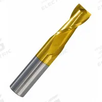 APPROVED VENDOR Square End Mill: Carbide, TiN Coated, 2 Flute, 1/2" Mill Dia, 1-1/4" LOC, 3" OAL (MPN 204-001200AA)