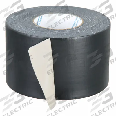 SKILCRAFT Duct Tape: Light Duty, Black, 4 in Wd, 60 yd Lg, 12 mm Thick - General Purpose Duct Tape