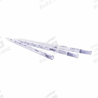 KIMBLE Serological Pipette: 10 mL Capacity, 0.2 mL Graduation Increments - Sterile Seroligcal Pipettes