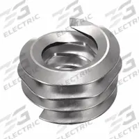 HELI-COIL Helical Insert: Tangless Tang Style, Screw-Locking, #4-40 Thread Size, Plain, 1,000 PK (MPN T3585-04C112S). Key specifications — Material Grade/Class: 18-8; Thread Direction: Right Hand; STI Tap Size: #4-40; Compatible Material: Metal; System of Measurement: Inch; Brand: HELI-COIL; Tensile Strength: 200,000 to 250,000 psi; Thread Type: Coarse.