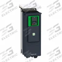 SCHNEIDER Variable Frequency Drive: In Phase Three, Out Phase Three, 4 hp, No Bypass, Programmable (MPN ATV950U30N4U). Key specifications — Style: Compact; Color: Black/Green; Output Phase: Three.