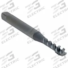 OSG Spiral Flute Tap: M3.5x0.6 Metric, D11, 3 Flute, Modified Bottoming Chamfer (MPN 2993301)