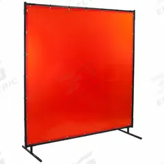 STEINER Welding Screens: Vinyl, 6 ft Ht, 6 ft Wd, Orange, 3/4 in Frame, Orange (MPN 548-6X6). Key specifications — Brand: STEINER; Screen Material Type: Vinyl.