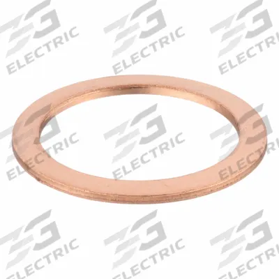 APPROVED VENDOR Sealing Washer: M22 Screw Sz, Copper, Copper Seal, 22 mm Inside Dia, 29 mm Outside Dia - Single-Piece Sealing Washers