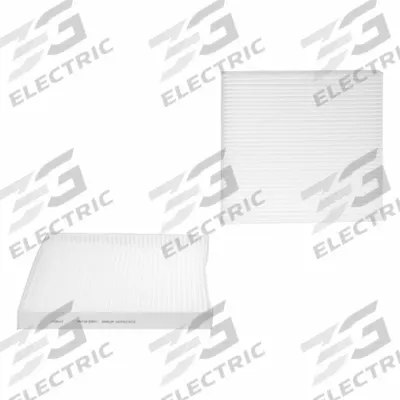 FLEETGUARD Automotive Air Filter: Panel, Cabin, Cabin Air Filter, 11 in Overall Lg - Panel Cabin Air Filters