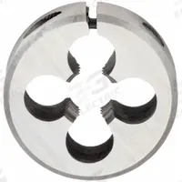 APPROVED VENDOR Round Threading Die: 3/8"-16 UNC, 1 1/2 in OD, Adj, High Speed Steel (MPN 10T752)