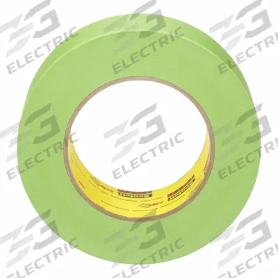 SCOTCH-WELD Masking Tape: 233+, Green, 1 7/8 in Roll Wd, 60 yd Overall Roll Lg - Colored Masking Tape
