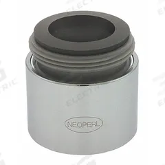 NEOPERL Outlet: 1.5 gpm Flow Rate, Aerated Flow Outlet, Brass, Chrome Finish, Dual (MPN 5502705). Key specifications — Includes: Vandal Resistant Key; Material: Brass; Product Type: Outlet; Connection Size: 55/64"-27; Brand: NEOPERL.