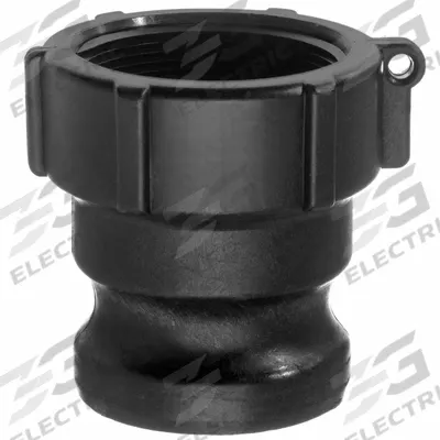 USA INDUSTRIALS Polypropylene Cam and Groove Fittings: 3/4 in Coupling Size, 3/4 in Hose Fitting Size - Type A Polypropylene Cam & Groove Fittings