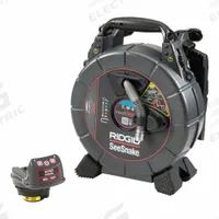 RIDGID Drain Inspection Camera System: Seesnake, Locator Included, 65 ft Lg., 3 in Max. Pipe Dia. (MPN 80643). Key specifications — attr554899: Included; attr533196: Wi-Fi; attr533197: Seesnake; attr553412: Included; attr529323: CSx VIA; attr529308: 80643.