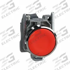 SCHNEIDER Flush Push Button Operator: Non-Illuminated, Flush Profile, Metallic, 22 mm, 1NC (MPN XB4BA42). Key specifications — Brand: SCHNEIDER; Action: Momentary; Series: XB4; Push Button Material Type: Metallic.