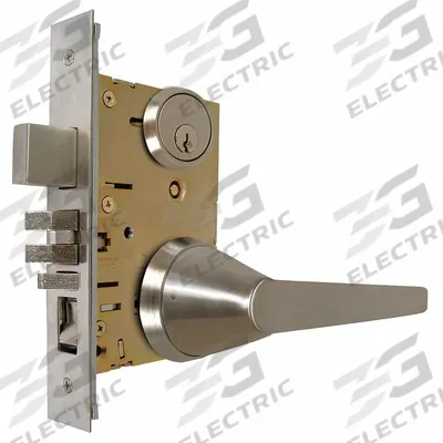 MARKS USA Door Lockset: Office Lever Locksets, Stainless Steel, ADA Compliant