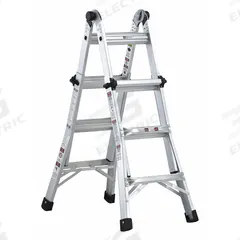 LOUISVILLE LADDER Combination Ladder: 4 Configurations, Aluminum, 300 lb Load Capacity, 24 lb Wt (MPN L-2098-13). Key specifications — Brand: LOUISVILLE LADDER.