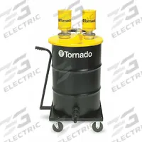 TORNADO Vacuum Cleaner: Wet, Std, Steel, 1 1/2 in Vacuum Hose Dia, 160 cfm Vacuum Air Flow (MPN 95961). Key specifications — Tank Material: Steel; Air Inlet Size and Type: 3/4 in Quick Connect; Brand: TORNADO; Includes: Head Only.