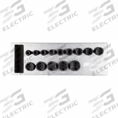 INGERSOLL RAND Impact Socket Set: Small Set (0-50 pieces) Set Size, 14 Pieces, (14) 6-Point, SAE (MPN DXSK2H14). Key specifications — attr1204251: INGERSOLL RAND; attr1215454: 7/16 in to 1-1/4 in.