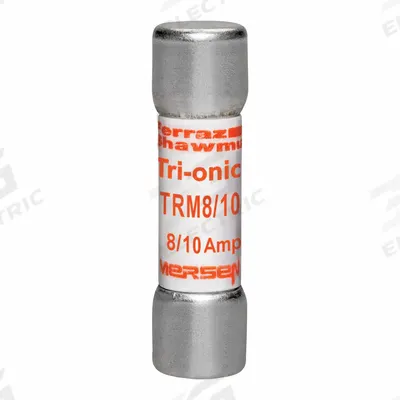 MERSEN Fuse: TRM Series, Midget, Time-Delay, 800 mA, 250 V AC, 13/32 in x 1 1/2 in - Time-Delay Cylindrical Fuses