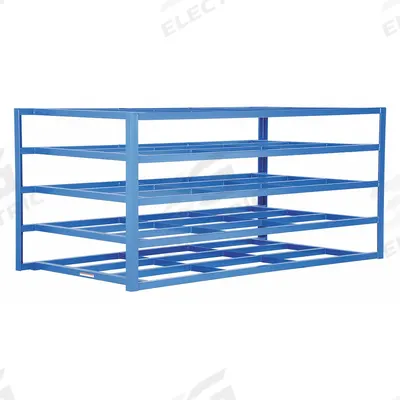 APPROVED VENDOR Horizontal Sheet Storage Rack: 5 Bays, 54 in x 102 in x 48 in - Fixed-Divider Horizontal Panel & Sheet Racks