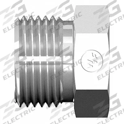 WEATHERHEAD Compression Fitting Plug: 1/2 in OD Size, 3/4"-16 Thread Size, Compression - Flareless Bite-Type Steel Compression Fittings