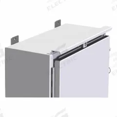 HAMMOND Drip Shield Kit: Protects Door from Dripping Water and Settling Dust, Steel (MPN DK16GY). Key specifications — Finish: Painted; Brand: HAMMOND; Accessory Type: Drip Shield Kit; Application: Protects Door from Dripping Water and Settling Dust; Features: Designed Not to Interfere with Door Clamps; Material: Steel.