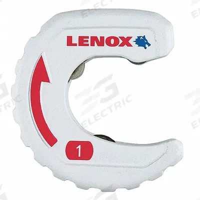 LENOX Tubing Cutter: 1 in OD Cutting Capacity, Std Wheel Cutter, 4 in Tool Lg - Metal Tubing Compact Cutters