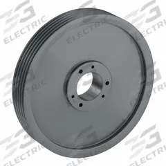 APPROVED VENDOR V-Belt Pulley: 3V1400, 5 Groove, 14 in OD, Bushed Bore, SF, For 3V/3VX Belt Section (MPN 53V1400SF). Key specifications — Pulley Industry Number: 3V1400; Pitch Diameter: 14 in (3V); For Belt Section (broad, with similar types): 3V or 3VX.