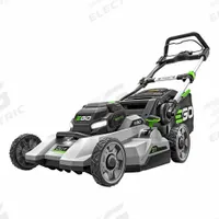 EGO Battery-Powered Lawn Mower Kit: Push, 21 in Cutting Wd, Bag/Mulch/Side Discharge Location, 56 V (MPN LM2135). Key specifications — Run Time: 65 min; Battery Platform: 56V ARC Lithium™; Deck Material: Polycarbonate; Brand: EGO; Speed Settings: None; Filter - Kit Contents: Battery Included; Power Source: Battery-Powered.