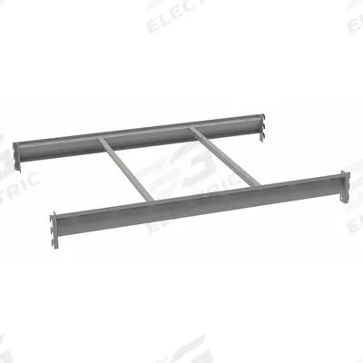 TENNSCO Bulk Storage Deck Level: 48 in x 36 in x 3 5/8 in, 14 ga Beams - Open Deck Bulk Rack Shelf Kits
