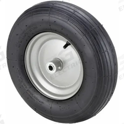 APPROVED VENDOR Pneumatic Wheel: 15 3/8 in Wheel Dia., 3 1/8 in Wheel Wd, Rubber, 6 in Hub Lg - Pneumatic Wheels