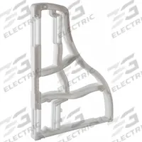 APPROVED VENDOR Barricade Leg: 40 1/2 in Overall Ht, 40 1/2 in, High-Intensity Prismatic, 8 lb Wt (MPN 97-01-1600). Key specifications — Color: White; Manufacturer Part Number: 97-01-1600; Brand: APPROVED VENDOR; Frame Material: Plastic; Legend: Blank; Product Type: Barricade Leg; Length: 29 in.