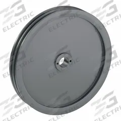 APPROVED VENDOR V-Belt Pulley: 2AK144, 2 Groove, 14.25 in OD, Bushed Bore, H/QT, Cast Iron, Spoked (MPN 2AK144H). Key specifications — Pulley Industry Number: 2AK144; Pitch Diameter: 13.66 in (3L); For Belt Section (broad, with similar types): 3L.