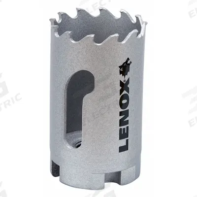 LENOX Hole Saw: 1 3/8 in Saw Dia., 3 Teeth per Inch, 1 7/8 in Max. Cutting Dp - Multi-Material-Cutting Hole Saws without Arbor