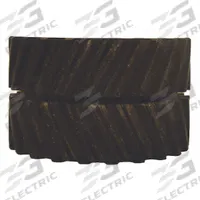 CONTINENTAL Gearbelt Pulley: Plain, 8 mm Pitch, For 25 mm Belt Wd, 34 Teeth, 1/2 in Bore Dia (MPN M-34S-MPB ALUMINUM). Key specifications — Brand: CONTINENTAL; Sub-brand: SilentSync.