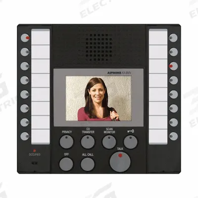 AIPHONE Primary Station: 24V DC, AX Series - Video Intercom Stations