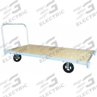 WESTWARD Platform Truck: 1,400 lb, 48 in L x 30 in W x 11 1/2 in H Deck, 8 in Caster Dia (MPN 48XK69). Key specifications — Side Panel Type: No Side Panels; Caster/Wheel Configuration: (2) Rigid; Brand: WESTWARD.