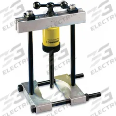 ENERPAC Hydraulic Puller Set: 9 ton Capacity with Attachments, 18 ton Cylinder Nominal Capacity (MPN BHP361GEB). Key specifications — attr98874: ENERPAC; attr96739: Threaded Hollow Saddle; attr1177737: Electric Pump.