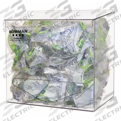 BOWMAN DISPENSERS Bulk Dispenser: 12 1/4 in Overall Wd, 5 3/4 in Overall Dp, 1 Compartments - Bulk Healthcare Dispensers
