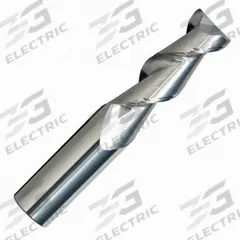 APPROVED VENDOR Square End Mill: Carbide, 2 Flute, 3/8" Mill Dia, 1/2" LOC, 2-1/2" OAL (MPN 313162)