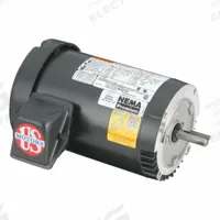 U.S. MOTORS General Purpose Motor: Rigid Base Mount, Totally Enclosed Air-Over, 2 hp, 1,750 RPM (MPN U2P2DFCR). Key specifications — Brand: U.S. MOTORS; Nameplate Voltage @ 60 Hz: 208-230/460V AC; Full Load Current @ 60 Hz: 5.7/2.8 A; Nameplate RPM @ 60 Hz: 1,750 RPM; Motor Enclosure: TEAO.