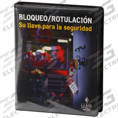 BRADY Training Kit: Lockout Tagout Training Kit - Spanish DVD, Unlimited Users Supported - Lockout Tagout Safety Training