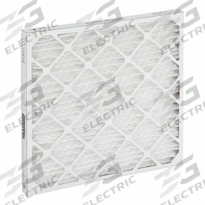 GRAINGER Pleated Air Filter: 24 in x 24 in x 2 in, MERV 13 - MERV 13 Pleated Air Filters
