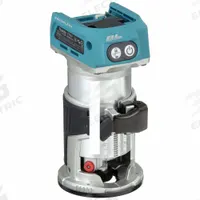 MAKITA Cordless Compact Router: 18V LXT, Bare Tool, Fixed Base, 30,000 RPM, 1/4 in Collet, Palm Grip (MPN XTR01Z). Key specifications — attr217755: Bare Tool; attr217752: Brushless.