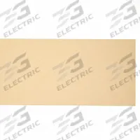 ACROVYN Door Push Plate: 6 in Wd, 16 in Ht, Beige (MPN PP60T416479N). Key specifications — Color: Tan; Material: PETG; Operation Type: Push; Properties: Vandal-Resistant; Brand: ACROVYN.