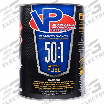 VP SMALL ENGINE FUELS Small Engine Fuel, 2 Cycle: 50:1, 5 gal Container Size, Pail - 2-Cycle Fuels