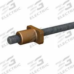 PBC LINEAR Precision Lead Screw: Lead Screw and Nut Assembly, Std, PTFE, Stainless Steel, 300 (MPN LSR0601T-0254-VS-NNN-NNN-N). Key specifications — Brand: PBC LINEAR.