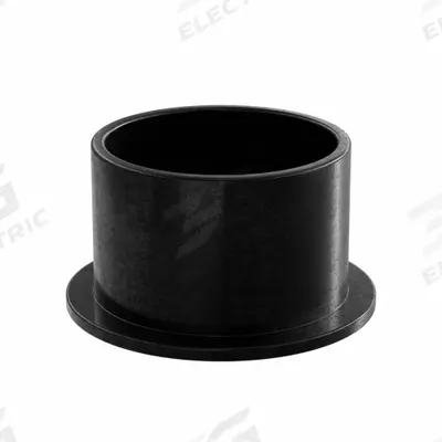OILITE Flanged Sleeve Bearing: PEEK, 1 in Bore, 1 1/8 in OD, 3/4 in Overall Lg - Low-Friction Plastic Flanged Sleeve Bearings
