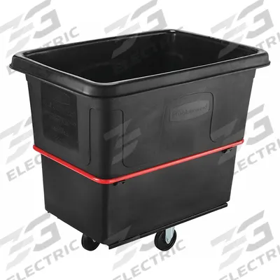 RUBBERMAID COMMERCIAL PRODUCTS Cube Truck: 16 cu ft, 1,000 lb - High-Maneuverability Cube Trucks