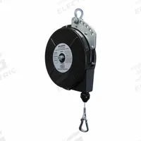 HUBBELL Tool Balancer: Ratchet Locking, 15 lb Max. Tool Wt, 8 ft Cable Lg, Steel, Spring Clip, Fixed (MPN BG-15-L). Key specifications — attr378750: Fixed; attr215471: 10.00 to 15.00 lb; attr215474: Steel; attr378751: Not Included; attr378752: No; attr215463: HUBBELL.