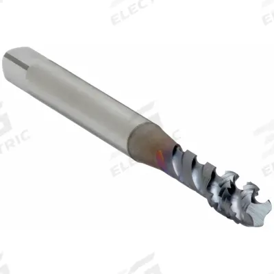 OSG Spiral Flute Tap: #10-24 UNC, H3 / 2B-3B, 3 Flute - Spiral-Flute Taps for Steel & Stainless Steel