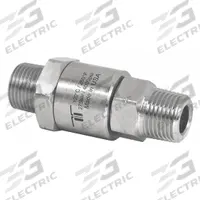 MOSMATIC Rotary Union: Straight, Nickel-Plated C38500 Brass, 1 Passages, 1/2 in Stationary Port, Air (MPN 32.861). Key specifications — Maximum Speed: 30 RPM; Brand: MOSMATIC.
